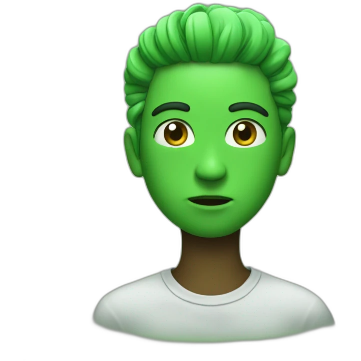 green mind blown emoji