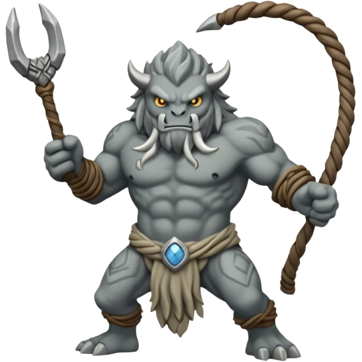 earth elemental long whip emoji