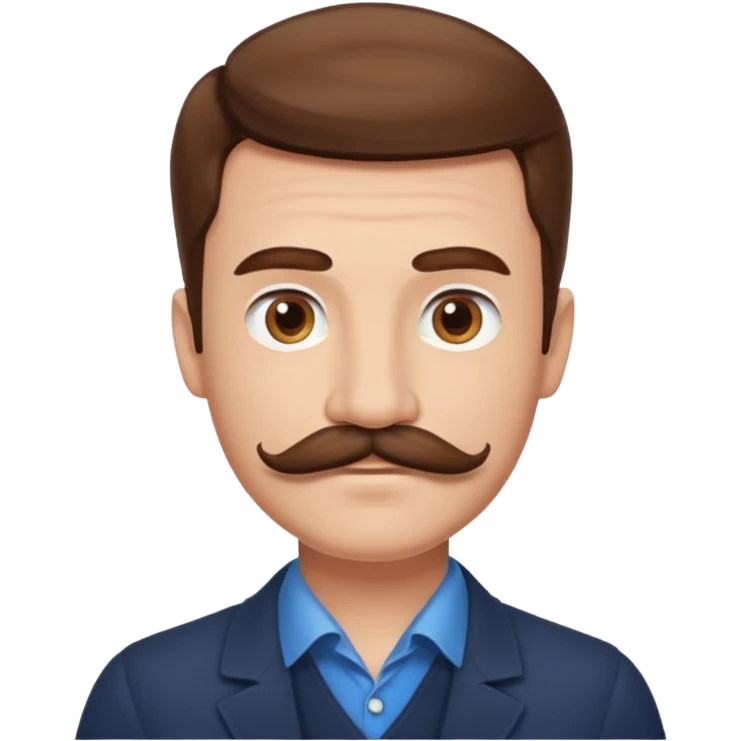 ну еще моложе немного а усы у тебя все равно остались emoji