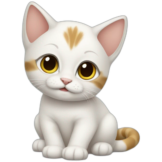 Cat baby emoji