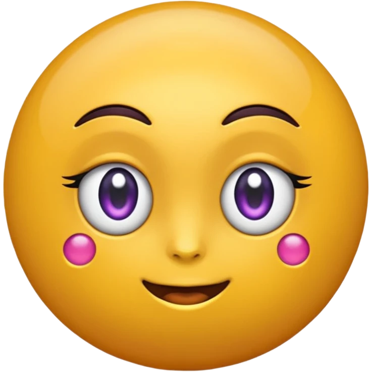 bola branco e roxa emoji