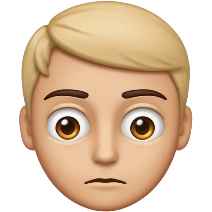 emoji подозрительно смотрит вбок  поднимая брови emoji