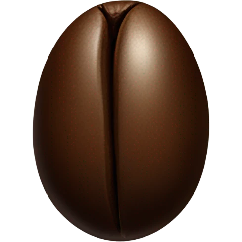 Coffee bean emoji