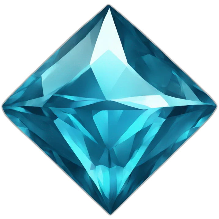 blue diamond emoji