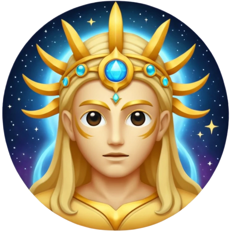 cosmic god emoji