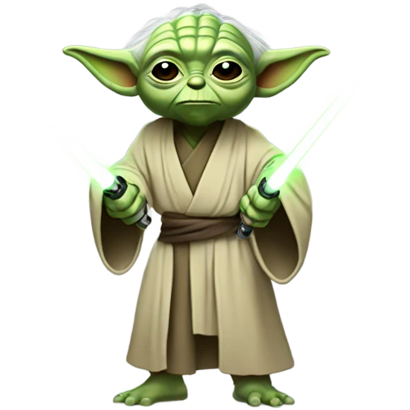 Yoda with Light s emoji