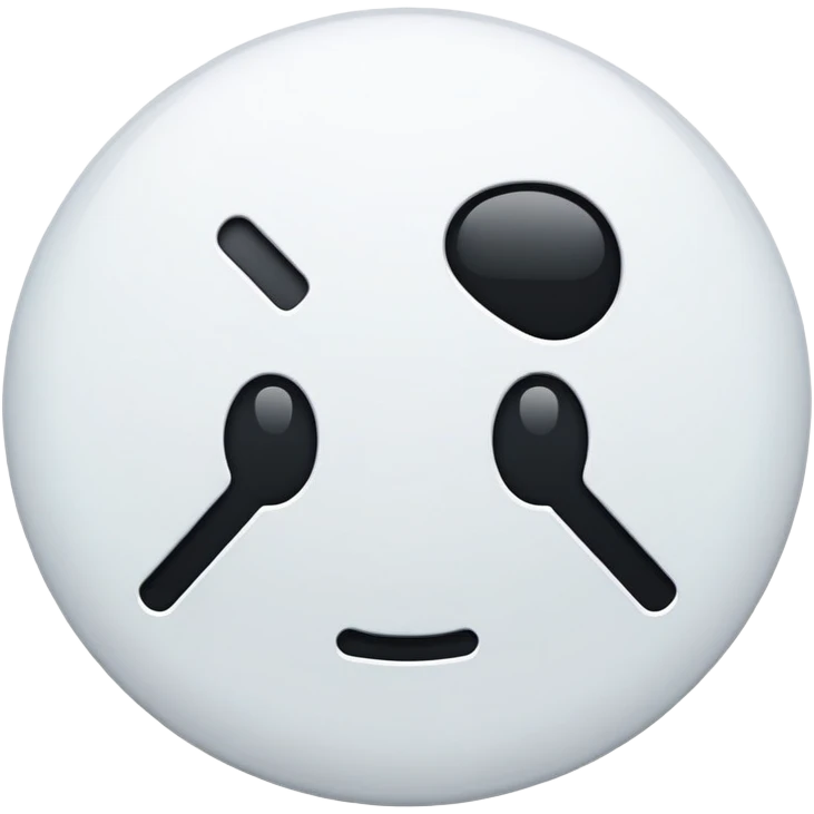 Just the letters X1X, no faces or characters, simple typography emoji