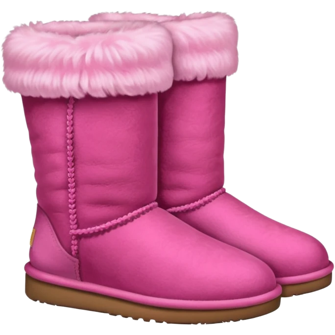 Pink uggs emoji