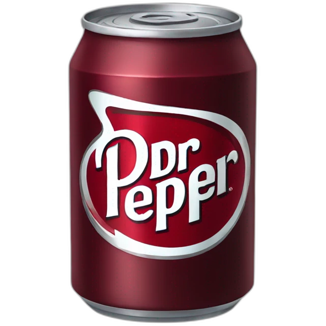 Dr pepper can icon emoji