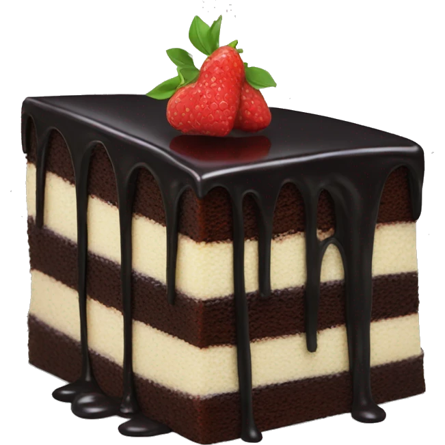 gothic slice of cake emoji