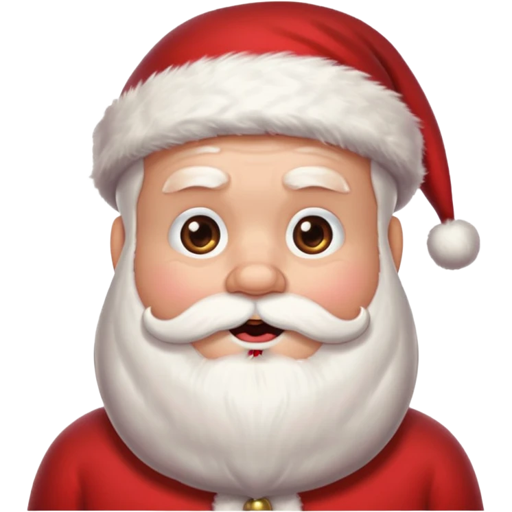 Santa drool  emoji