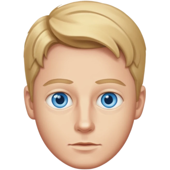 Tom Guiry with blue eyes emoji