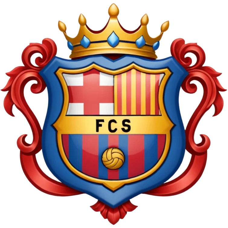 Barca escudo  emoji