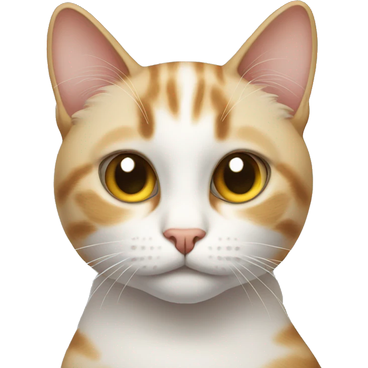 Crossed eyed cat emoji