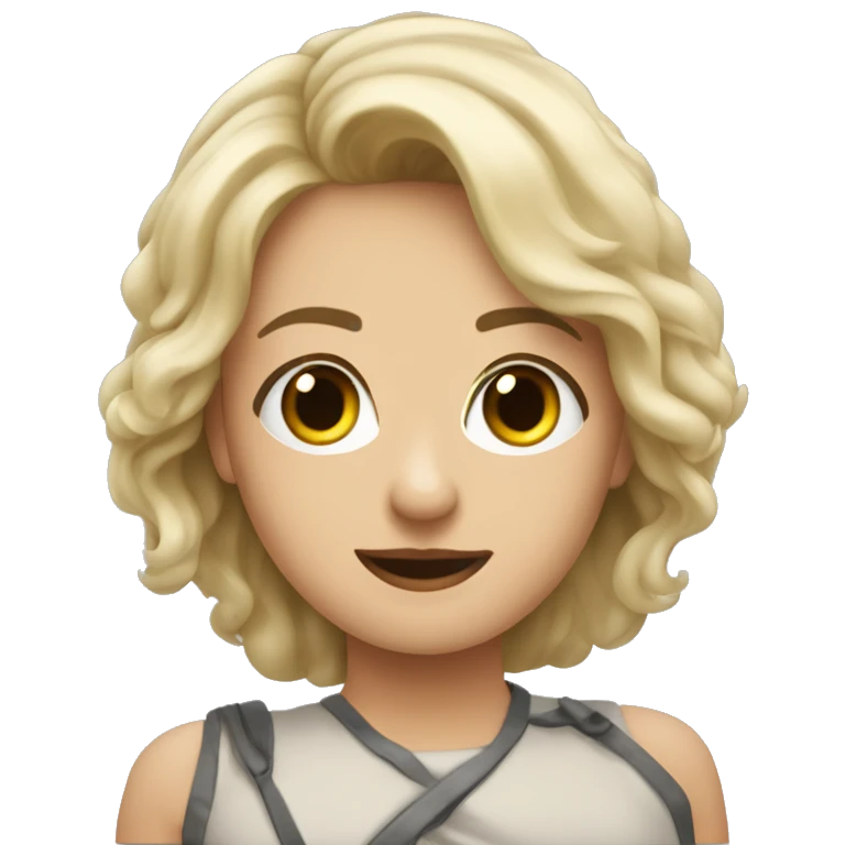 Девушка с черными волосами emoji