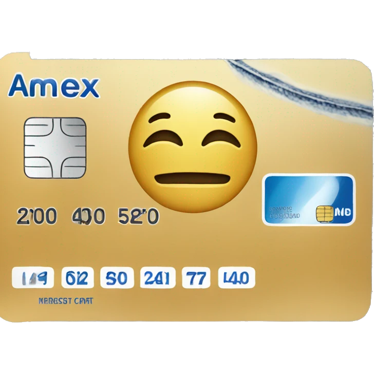Amex card  emoji