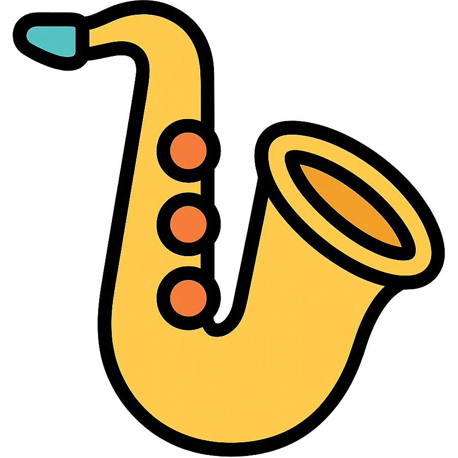 saxophone emoji