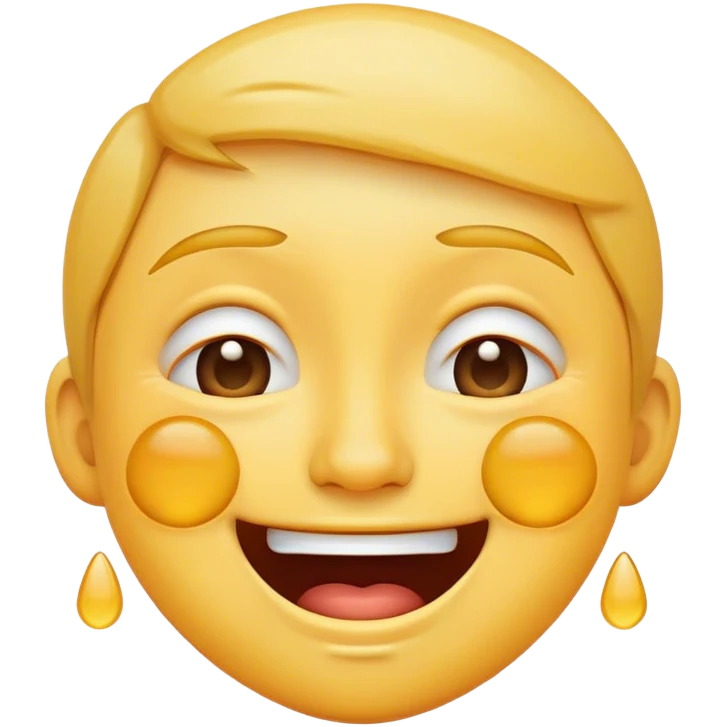 Emojis qui pleure et qui rigole en même temps ￼ emoji