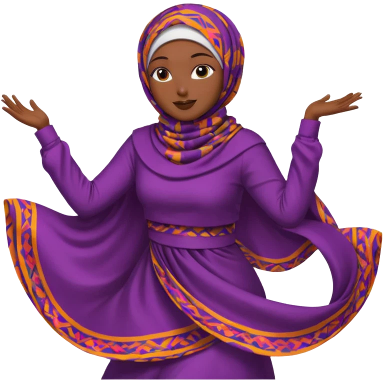Neqabi dancing emoji