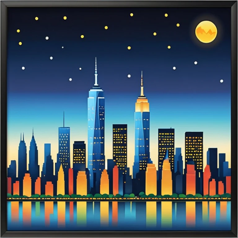 Skyline de Nueva York emoji