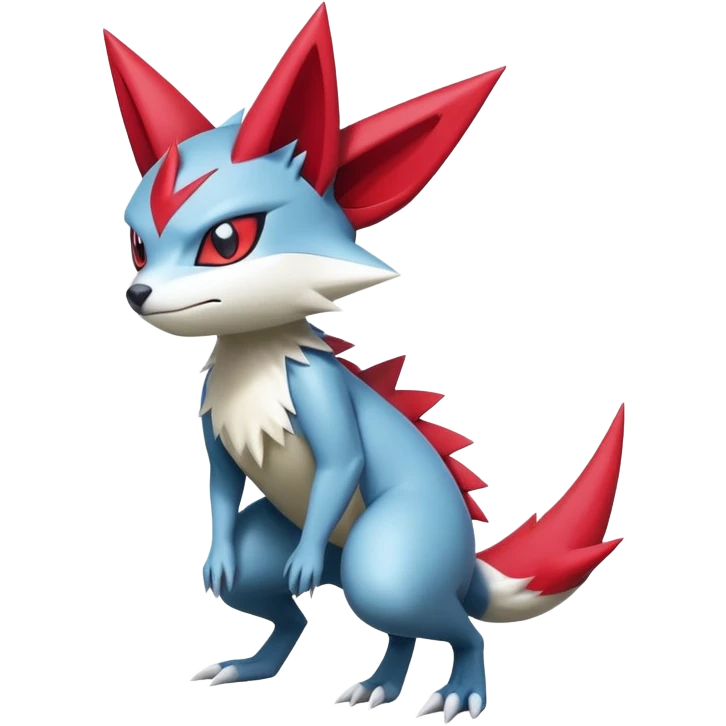  Weavile-Sneasel-Zangoose-hybrid (Full body) emoji
