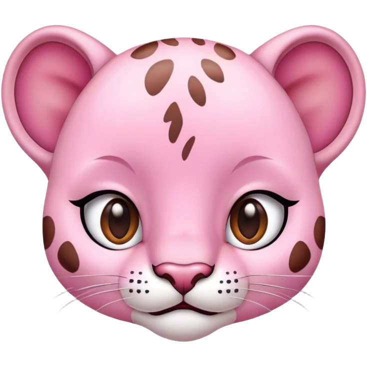 Baby pink Panther emoji