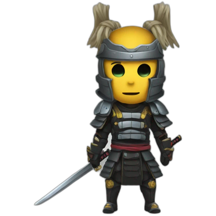 cyber samurai emoji