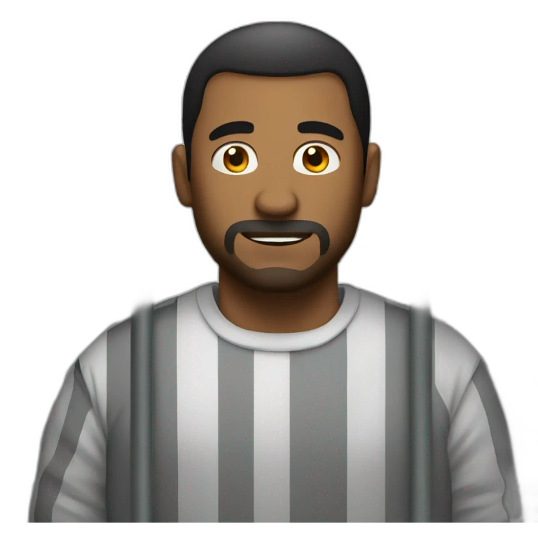 Man in prison emoji