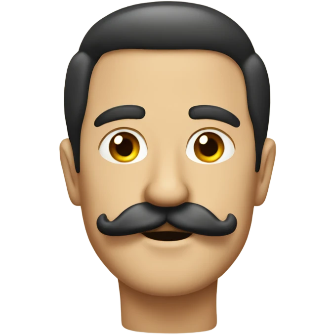 Señor con bigote  emoji