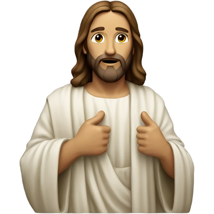 Jesus Christ figure emoji
