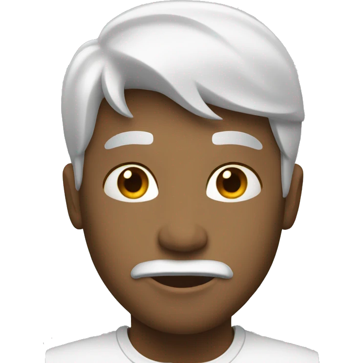 All white emoji emoji