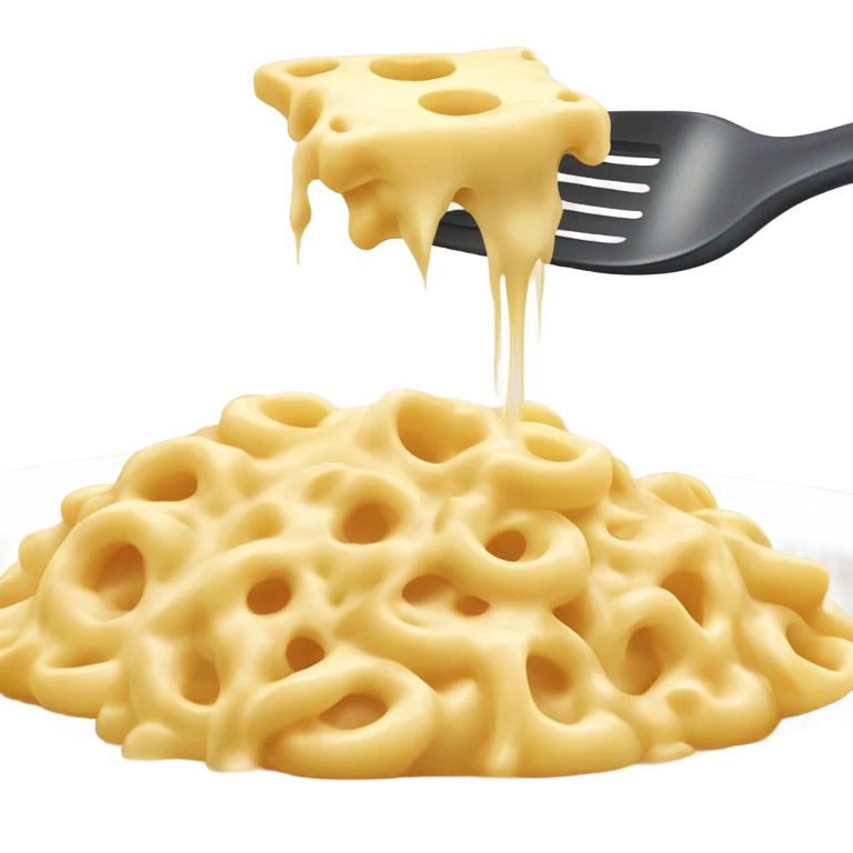 Cheese spaetzle emoji