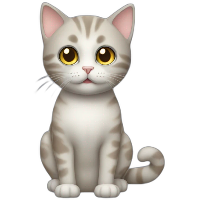 cat bleu champinion emoji