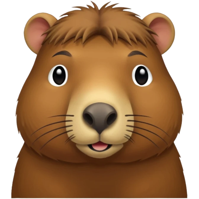 Capybara emoji