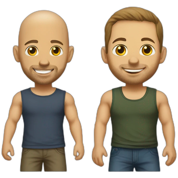 Vin Diesel and Paul Walker  emoji