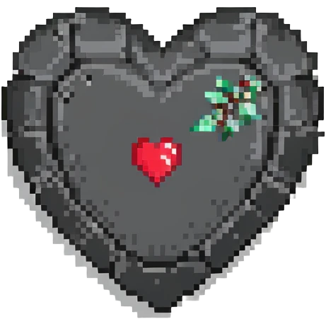 pixel heart emoji