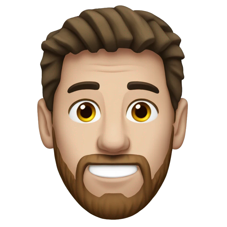 Messi sin barba emoji