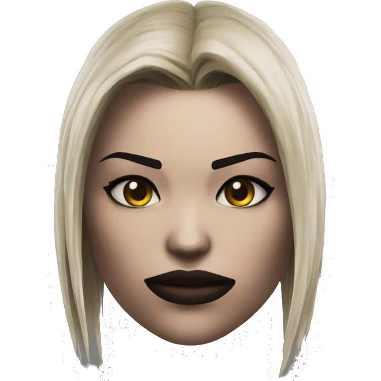 Sadness Mileena Mortal Kombat X emoji