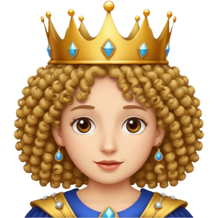 curly royal  emoji
