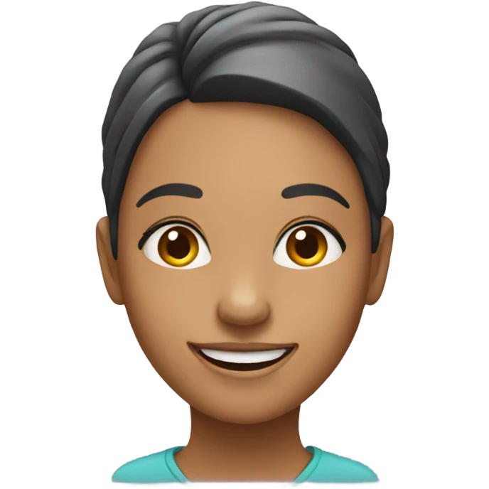 smiling woman emoji