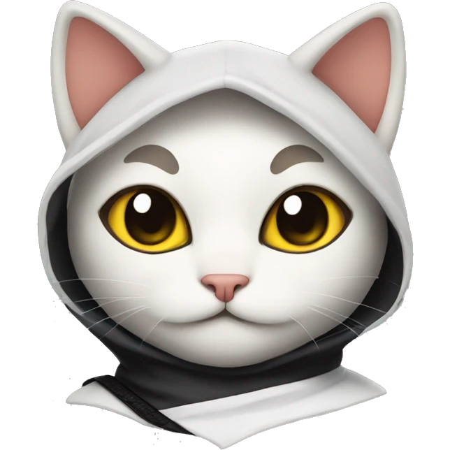 cat in ninja costume emoji