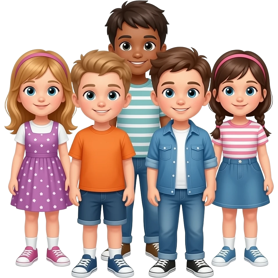 friends childrens emoji