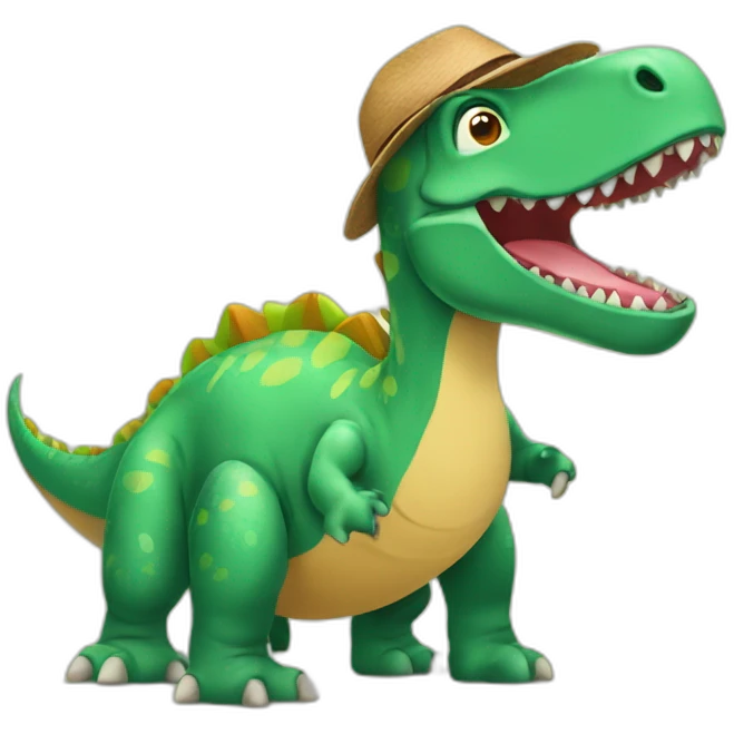 Dinosaure vacances  emoji