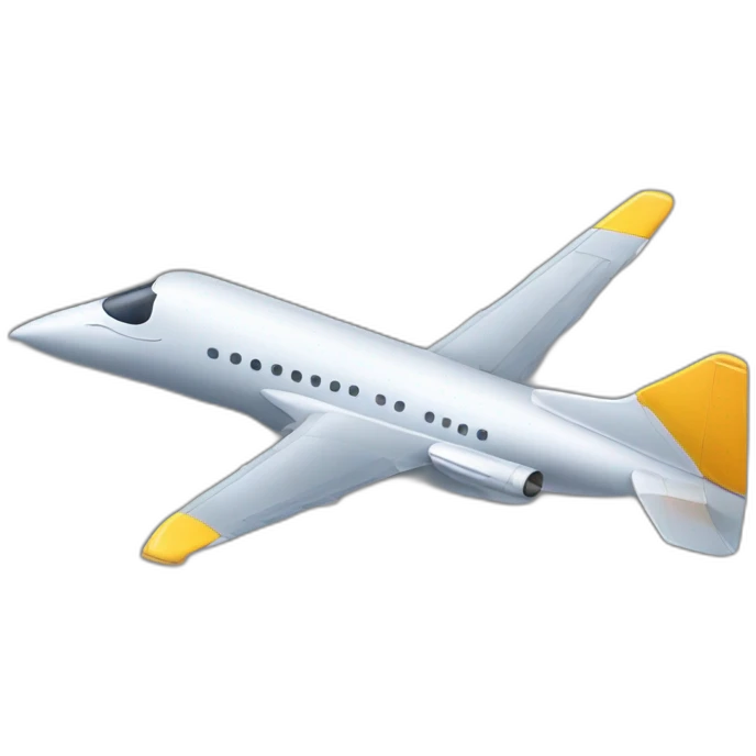 Avion supersonique emoji