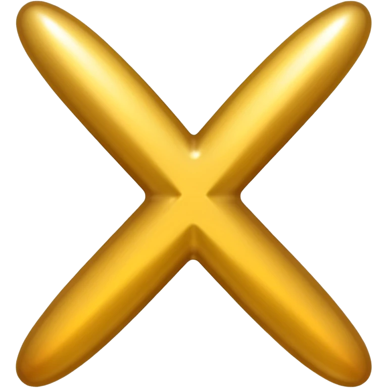 emoji-style glossy icon with two characters: X and S placed side by side forming “XS”, bold rounded font, golden 3D shine, smooth gradients, soft highlights, transparent background

 emoji