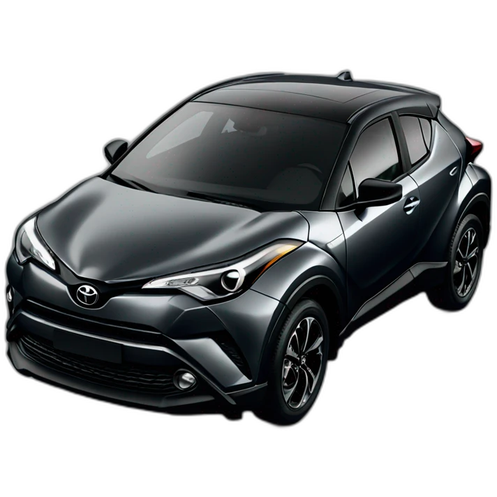 New Toyota chr dark grey emoji