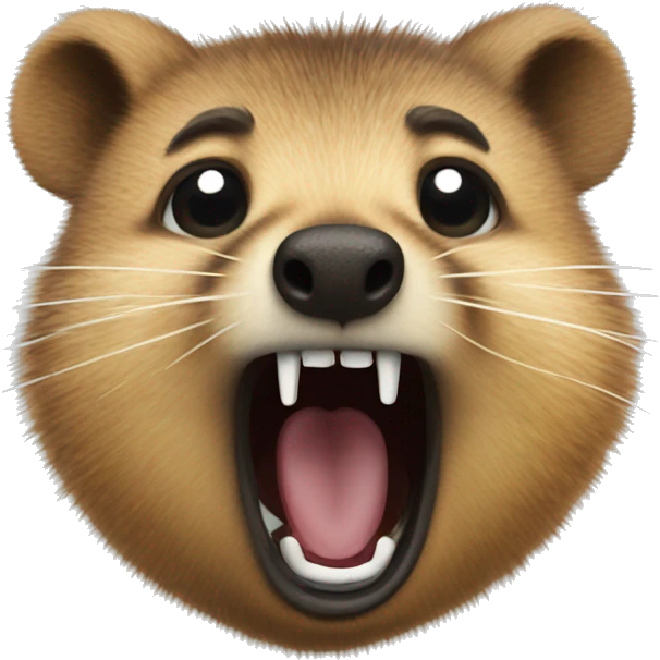 shouting angry quokka emoji