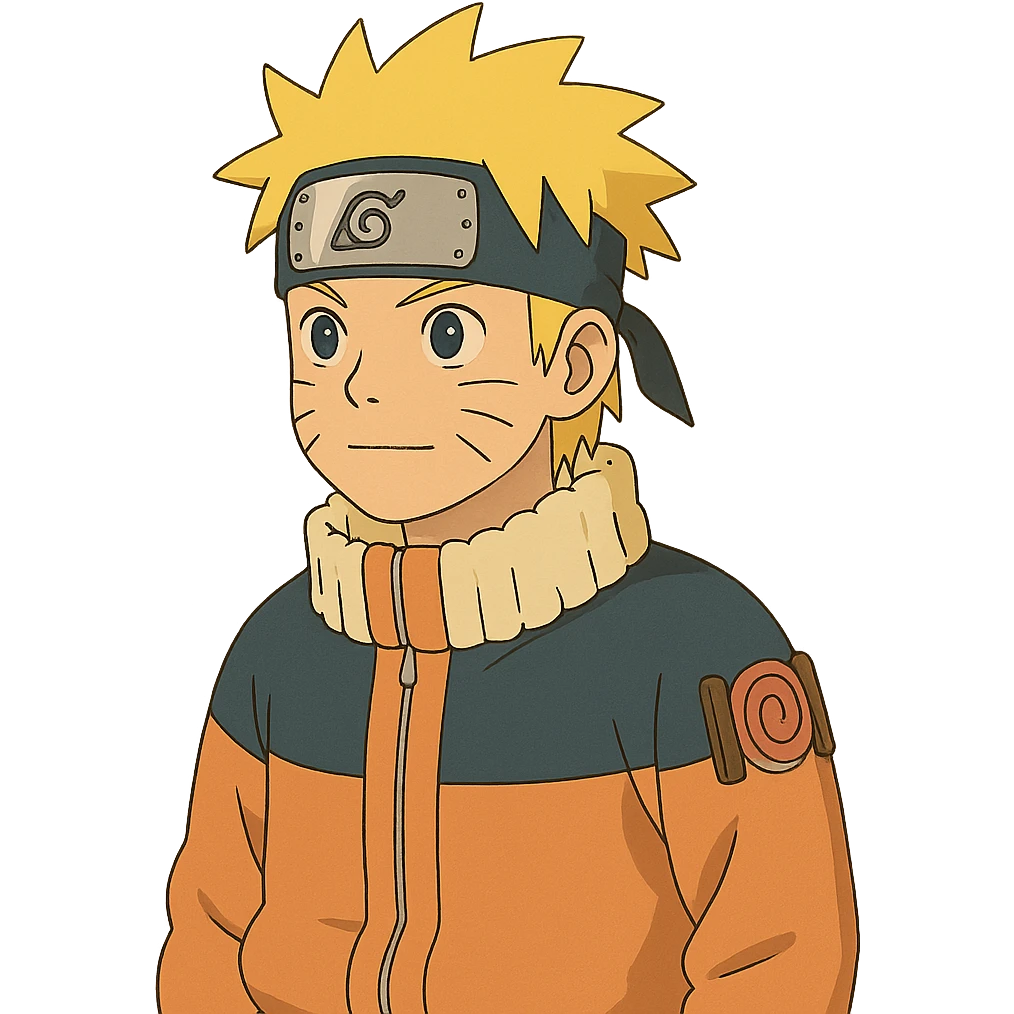 ghibli style Naruto character emoji
