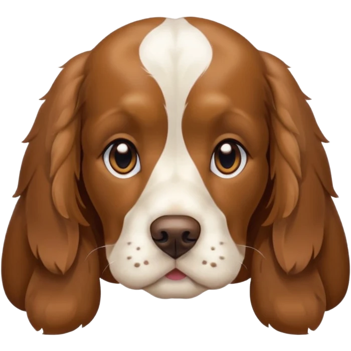 cocker spaniel dog emoji