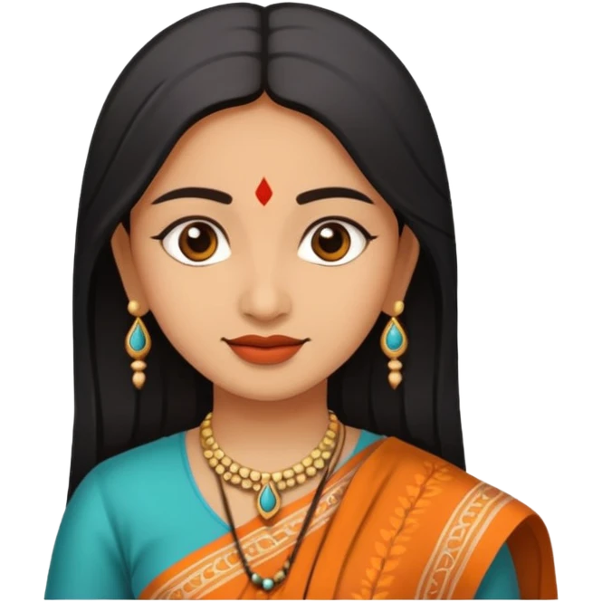 Indian woman 25 years old girl emoji